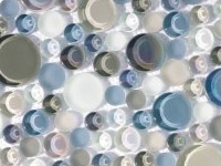 Glacier Moon Metallic Creams Mosaics