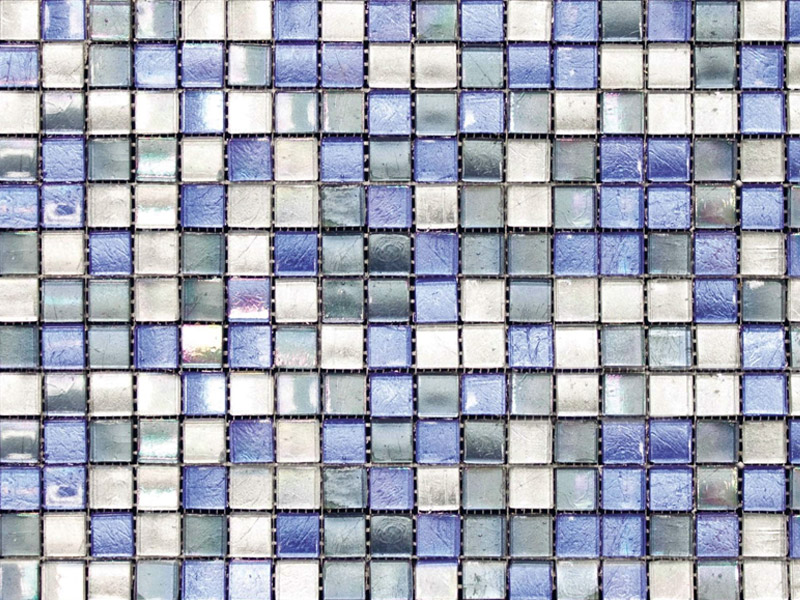 Mozaika Arabia Mix Blue Silver